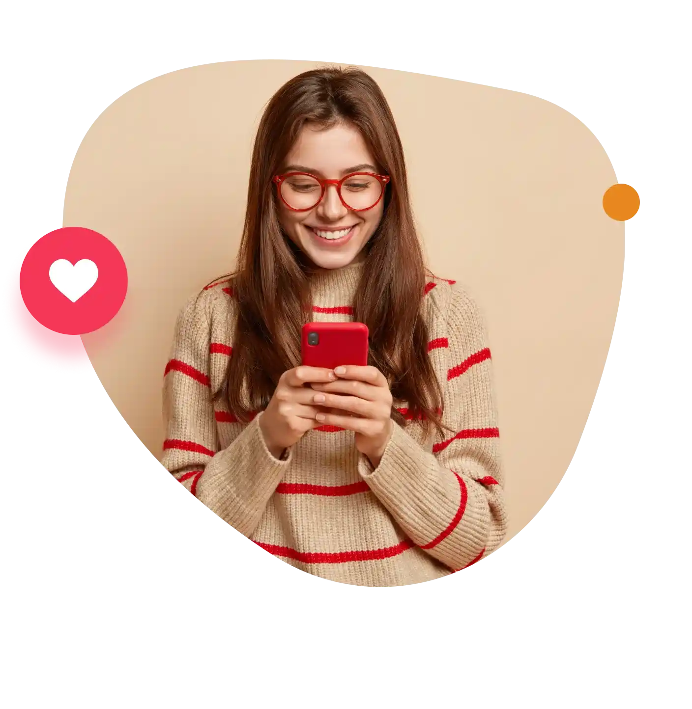 girl with mobile
