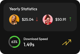 your statistics section Statistics